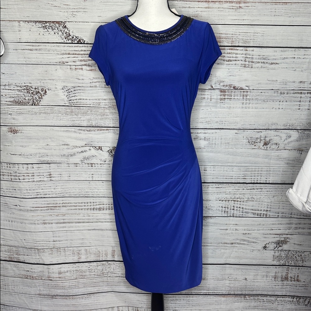 Cache Royal Blue Mini Dress